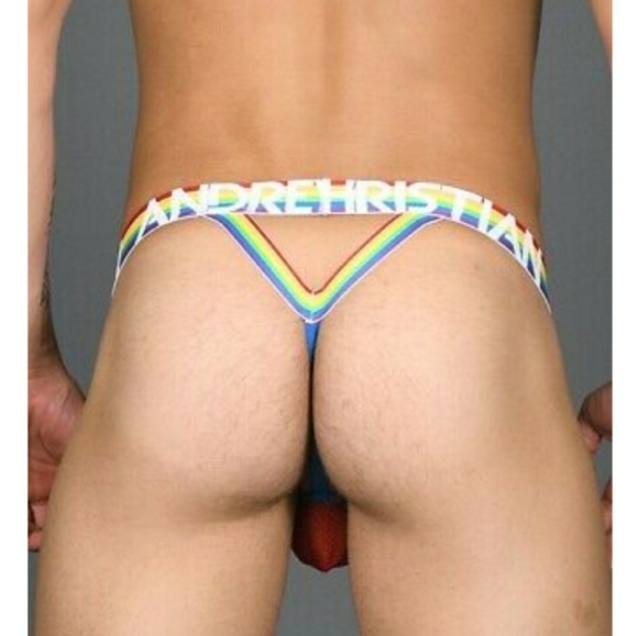 Andrew Christian Sexy Mens Underwear Mesh Y-Back - Picture 3 of 4